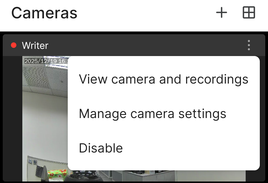 BeeCamera モバイルアプリ クイックスタートガイド - Synology ナレッジセンター