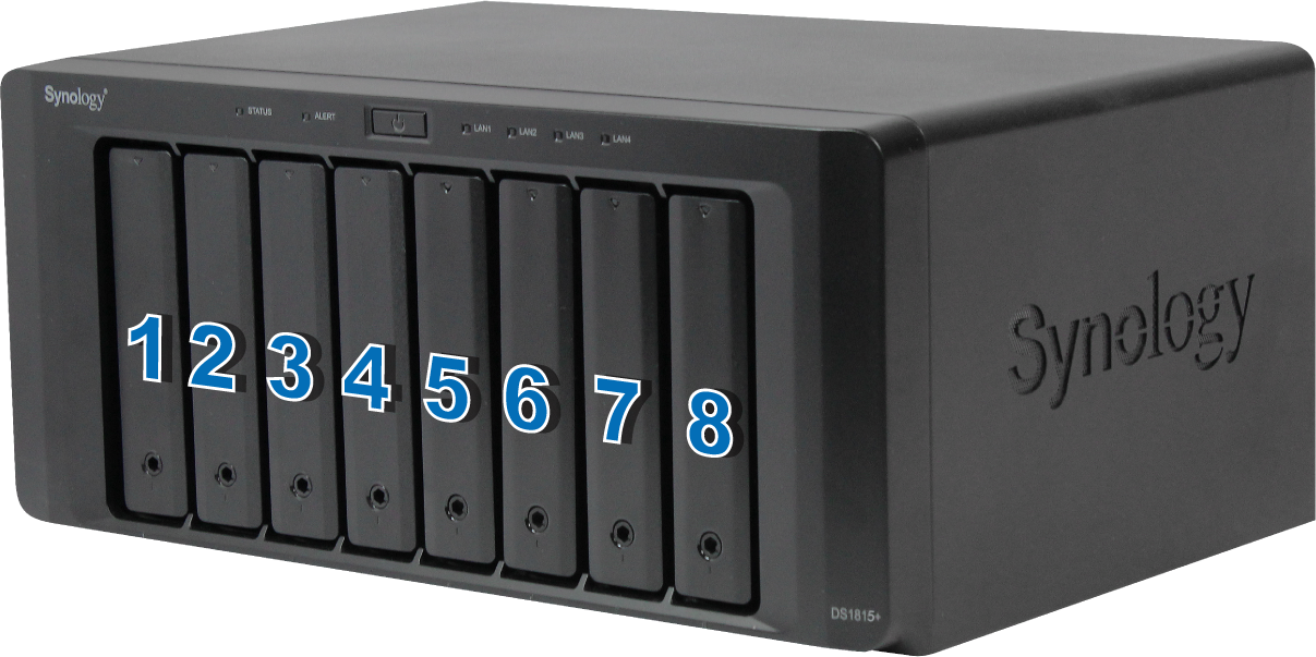 How do I identify the drives on my Synology NAS? - Synology Knowledge Center