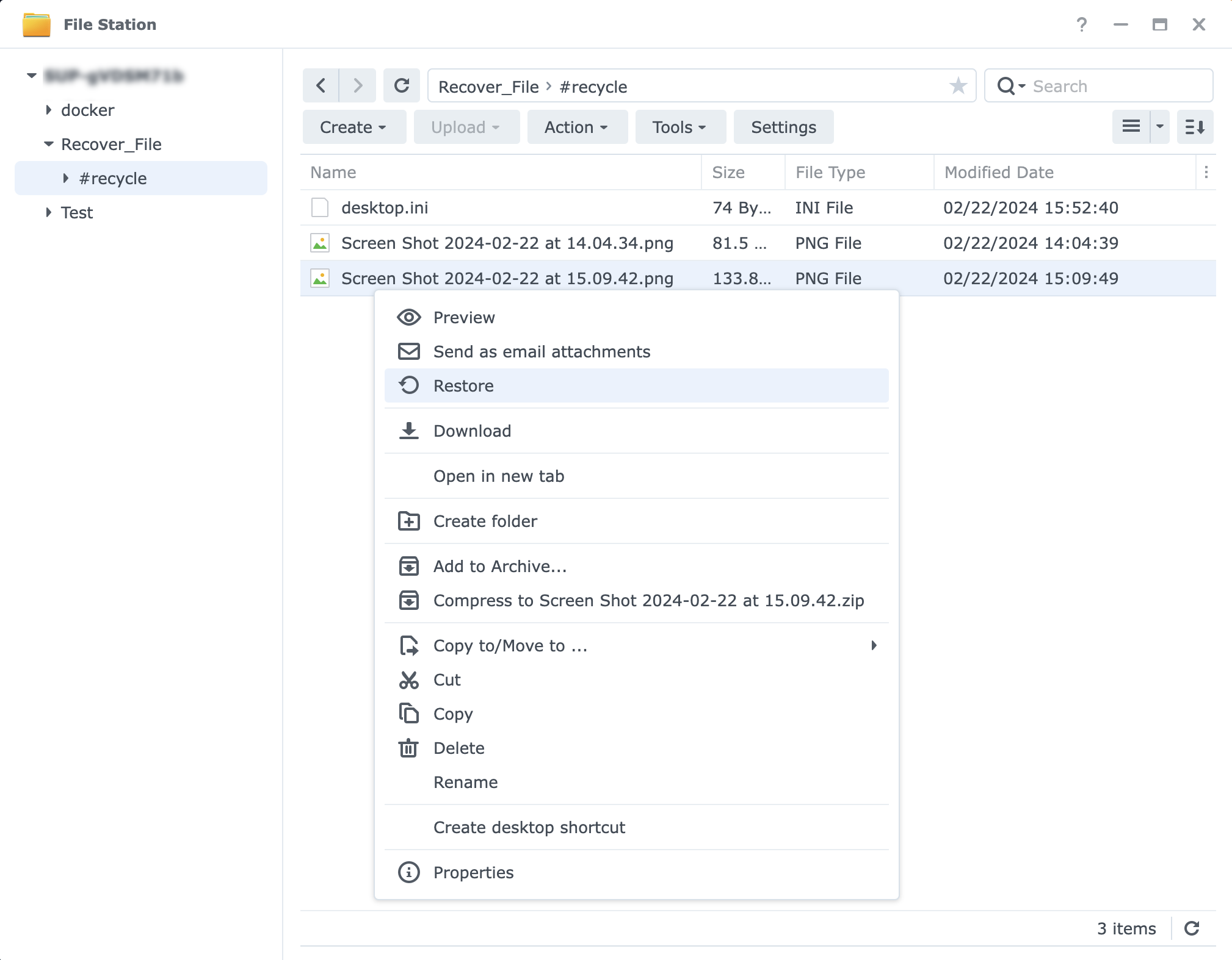 How Do I Restore Files That Were Accidentally Deleted On My Synology 
