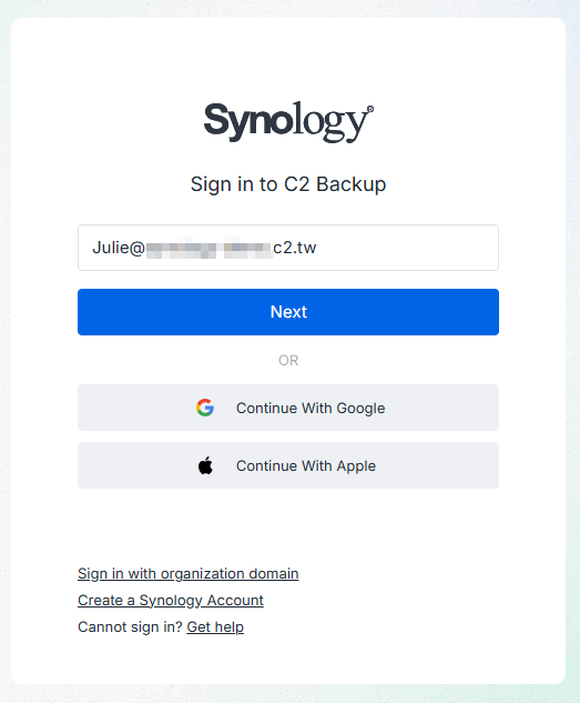 How can I enable C2 users to perform self-service recovery? - Synology ...