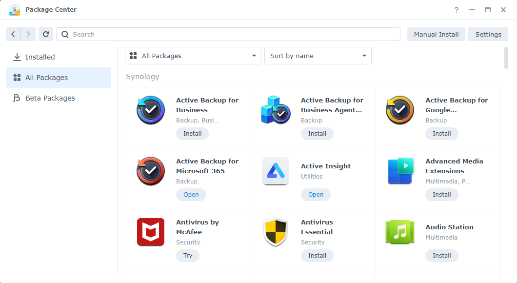 How Do I Install Applications With Package Center Synology Knowledge Center