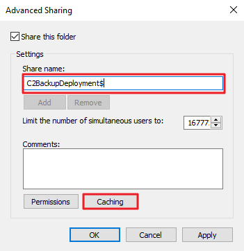 How can I mass deploy the C2 Backup agent using a Group Policy Object ...
