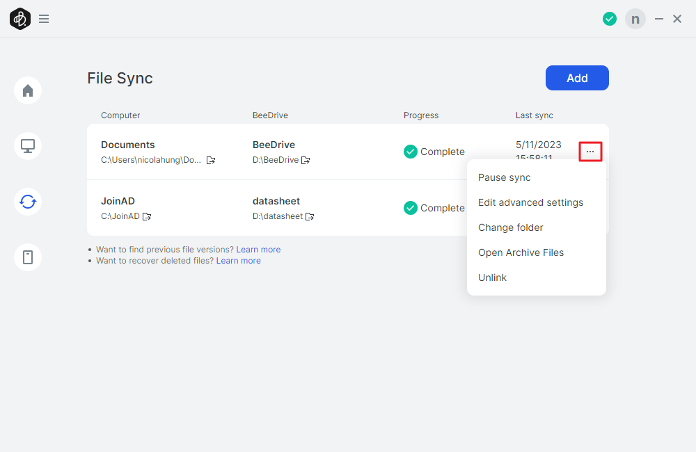 how-to-sync-files-using-beedrive-synology-knowledge-center