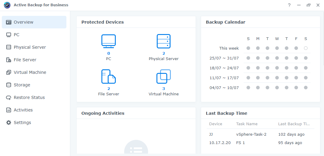 Active Backup for Business Quick Start Guide - Synology Knowledge Center