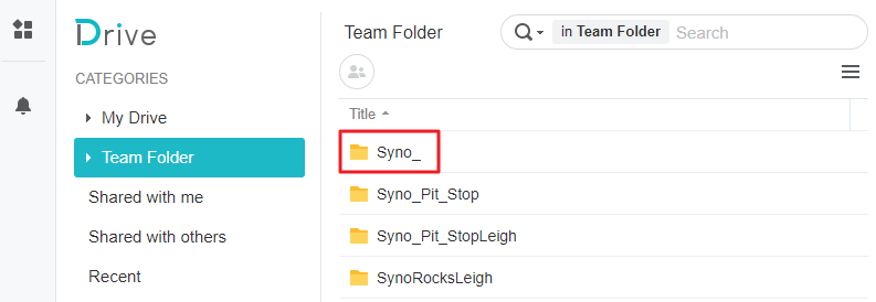 synology download from google drive