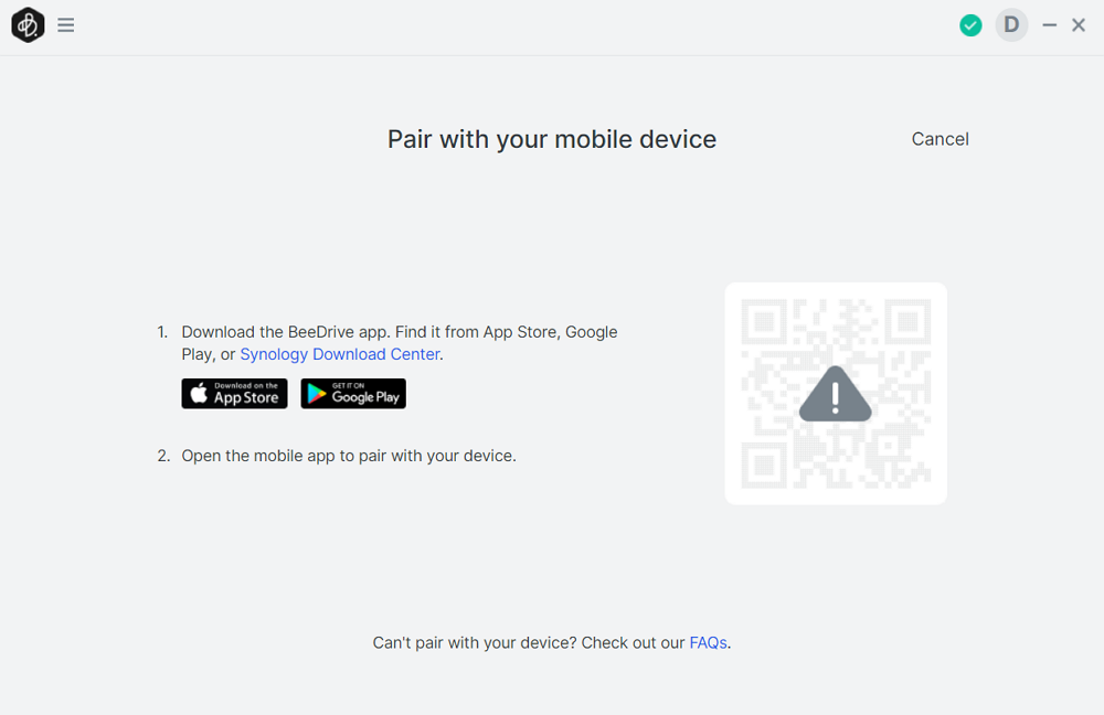 I Can't Pair My Phone With BeeDrive For Desktop. What Can I Do ...