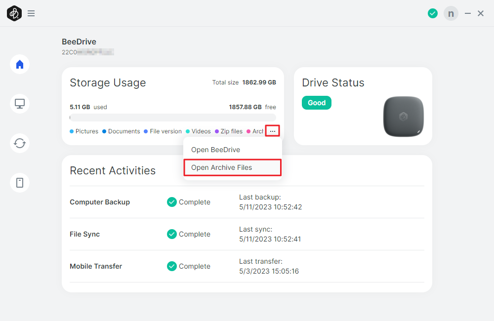 Dove possibile recuperare i file eliminati Synology Knowledge