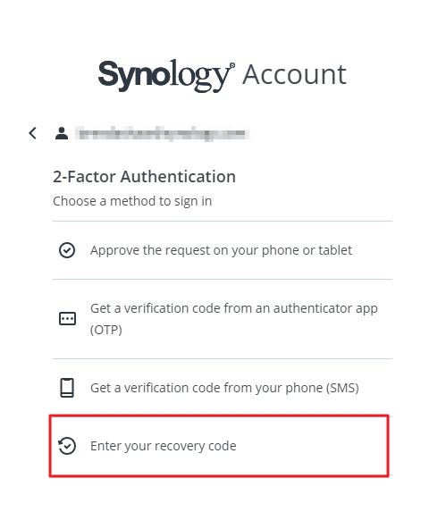 Stien område Kamp I can't sign in to Synology Account using 2-factor authentication and need  to disable it. What can I do? - Synology Knowledge Center