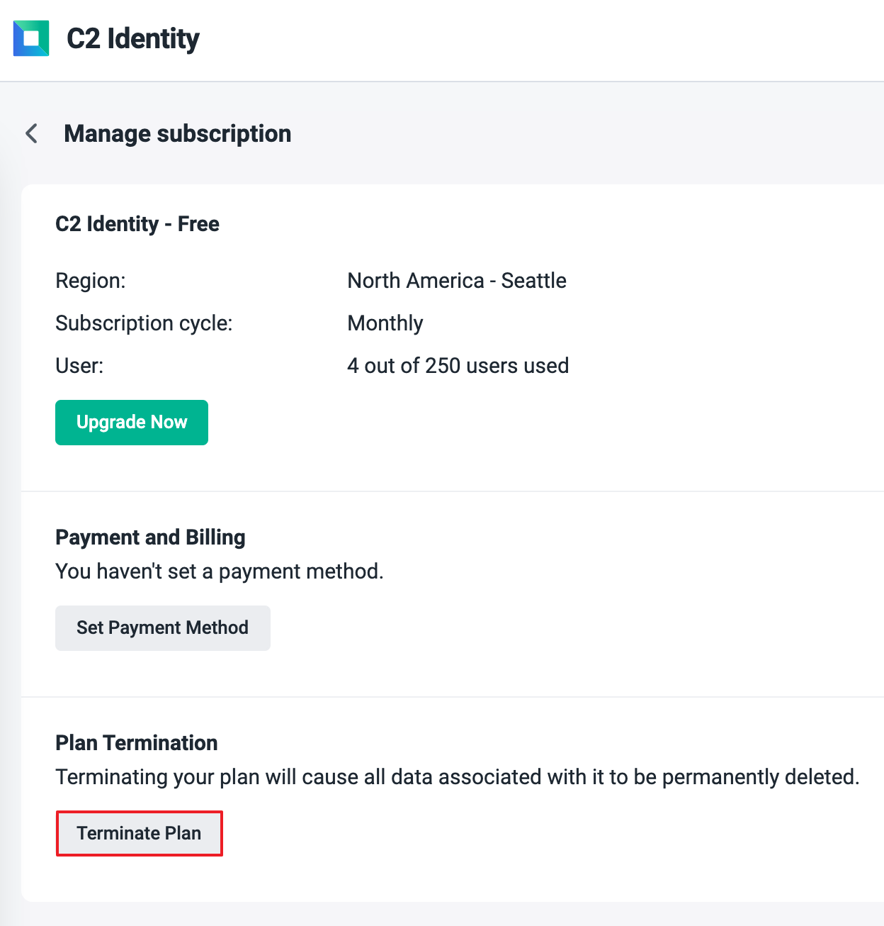 how-do-i-change-the-domain-name-for-my-c2-identity-subscription