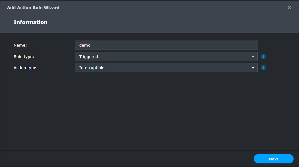 How do i send surveillance station data to discord via webhooks