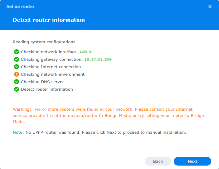 Lydig stamme Se tilbage Two or more routers were found in my network. What can I do? - Synology  Knowledge Center