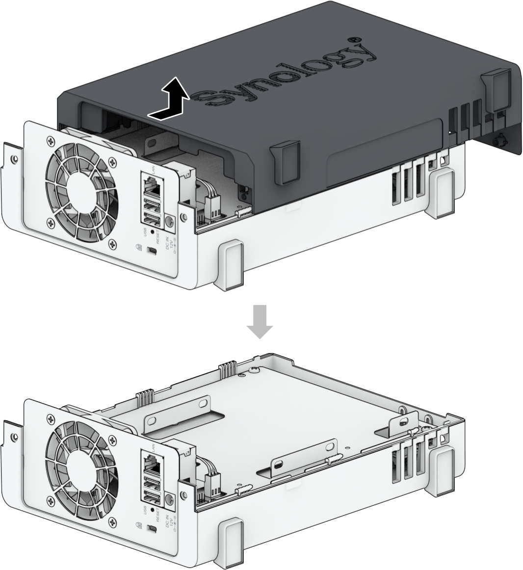 Synology DS124 NAS 本体 DiskStation DS124 | Synology Inc.