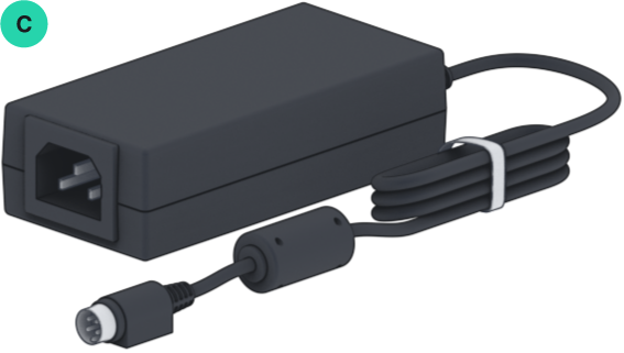 Synology DS416play NAS 本体と電源アダプター Synology DS416play NAS 本体と電源アダプター 本物の CWT 90 ワット