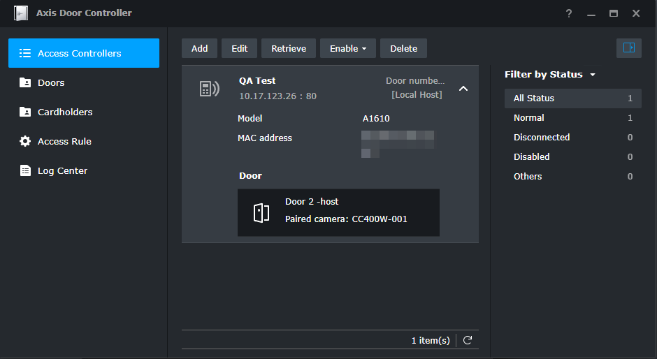 Access Control in Surveillance Station 9.0 and above