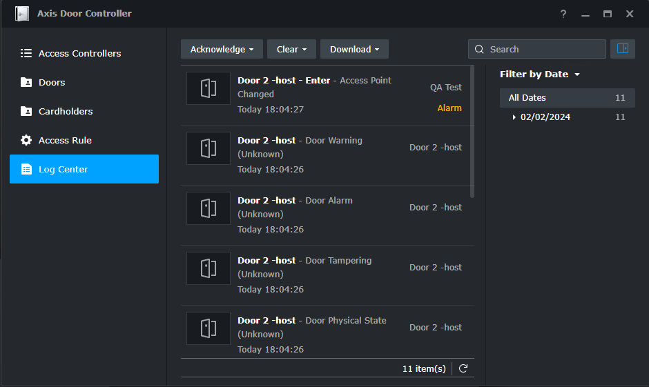 Access Control in Surveillance Station 9.0 and above