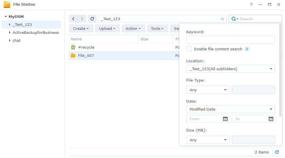 DSM 7.3向けのSynology NASユーザーガイド