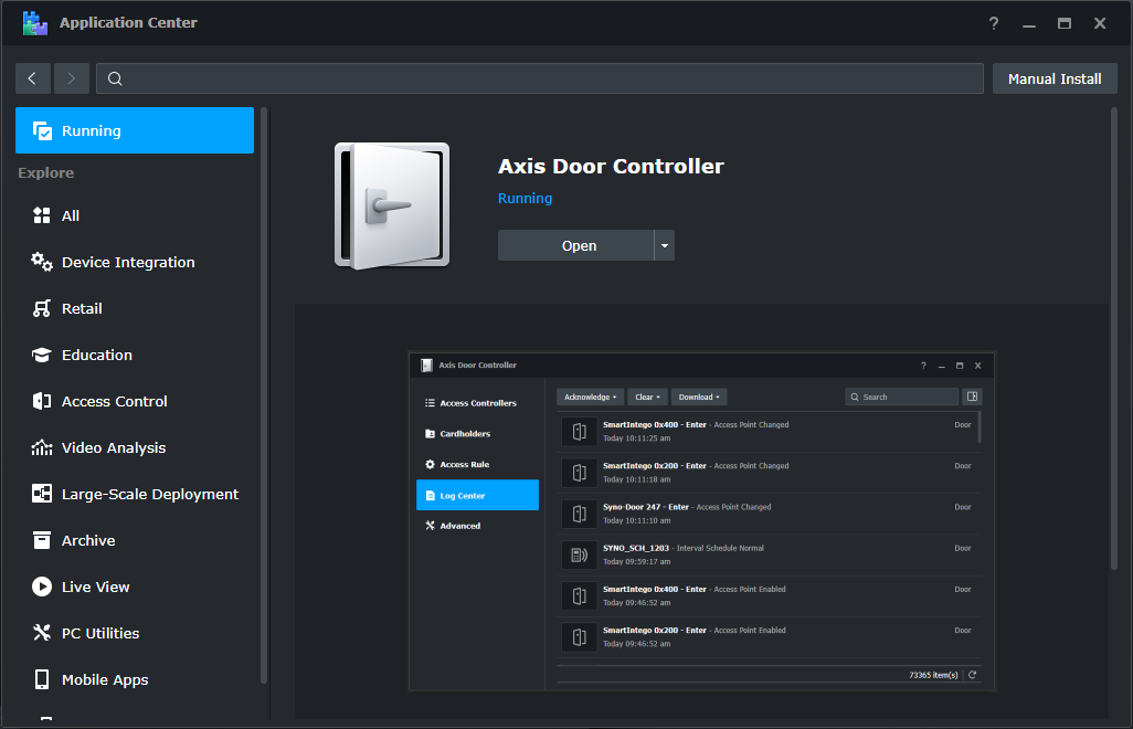 Access Control in Surveillance Station 9.0 and above