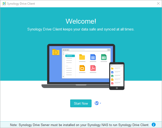 Synology drive client
